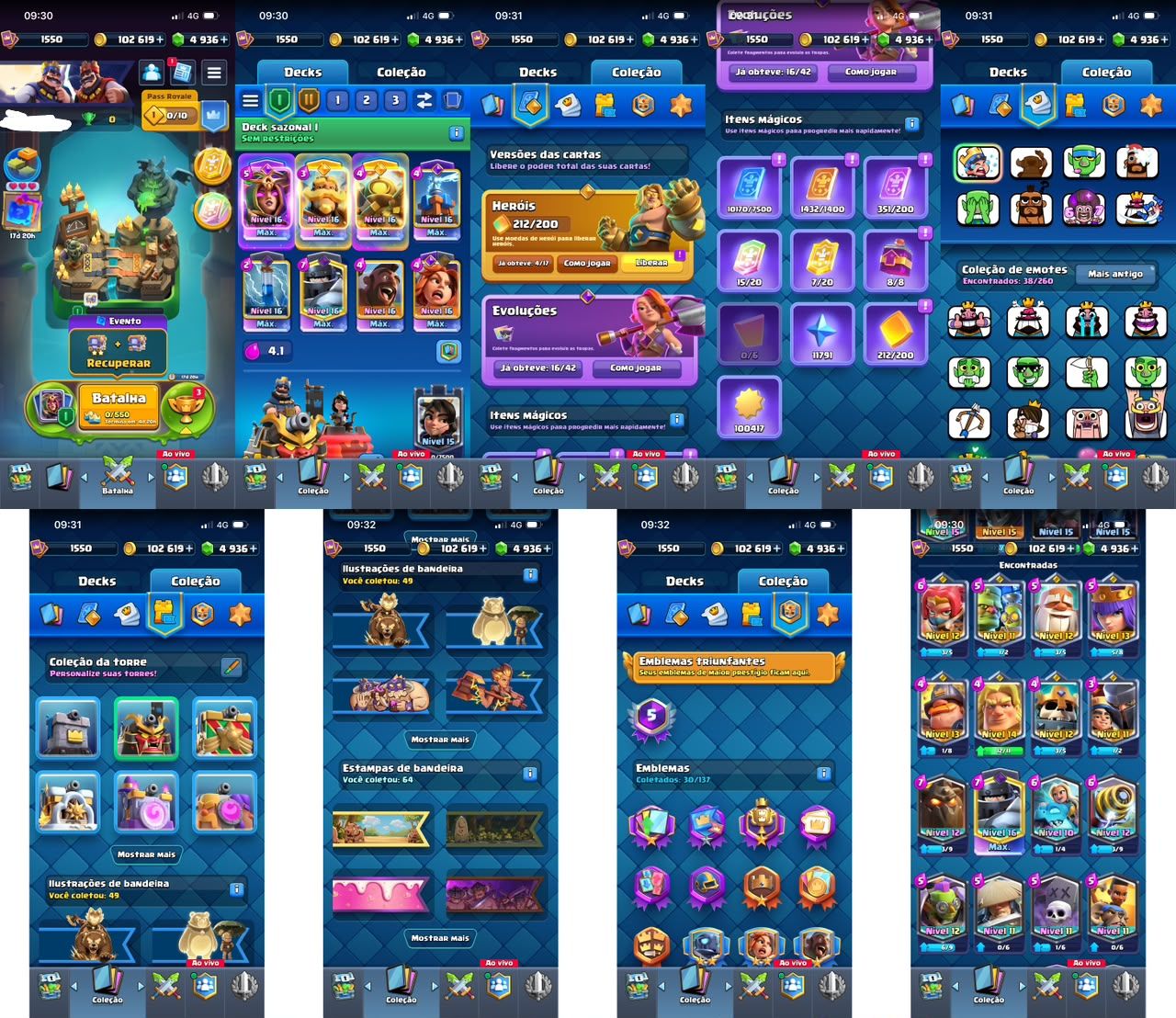 CONTA DE CLASH ROYALE | MELHOR PREÇO DA GGMAX