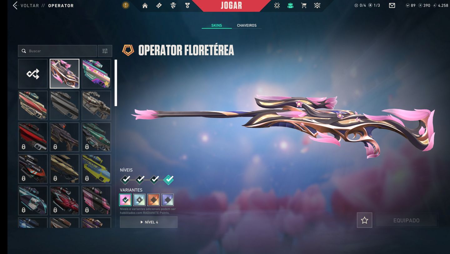 Conta Valorant Muitas Skins