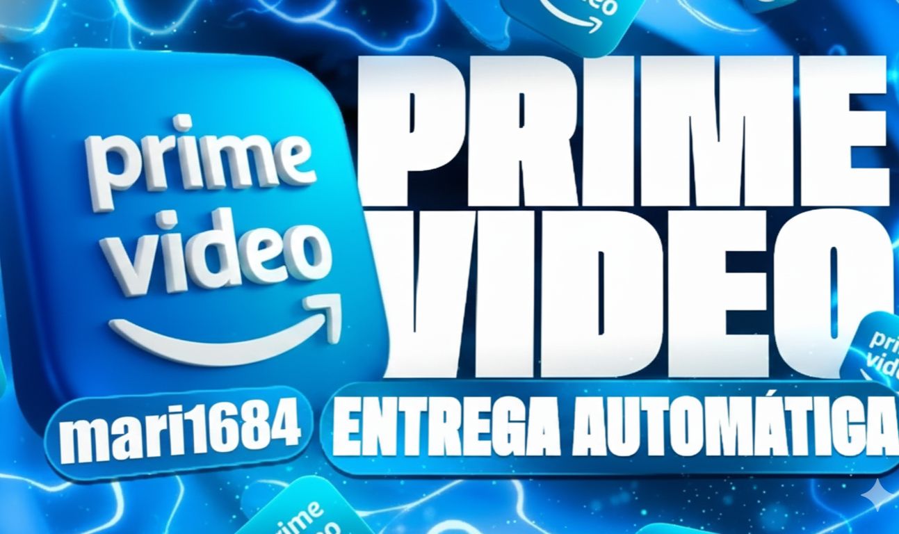 PRIME VIDEO 30 DIAS PRIVADA/COMPARTILHADA ENTREGA AUTOMÁTICA