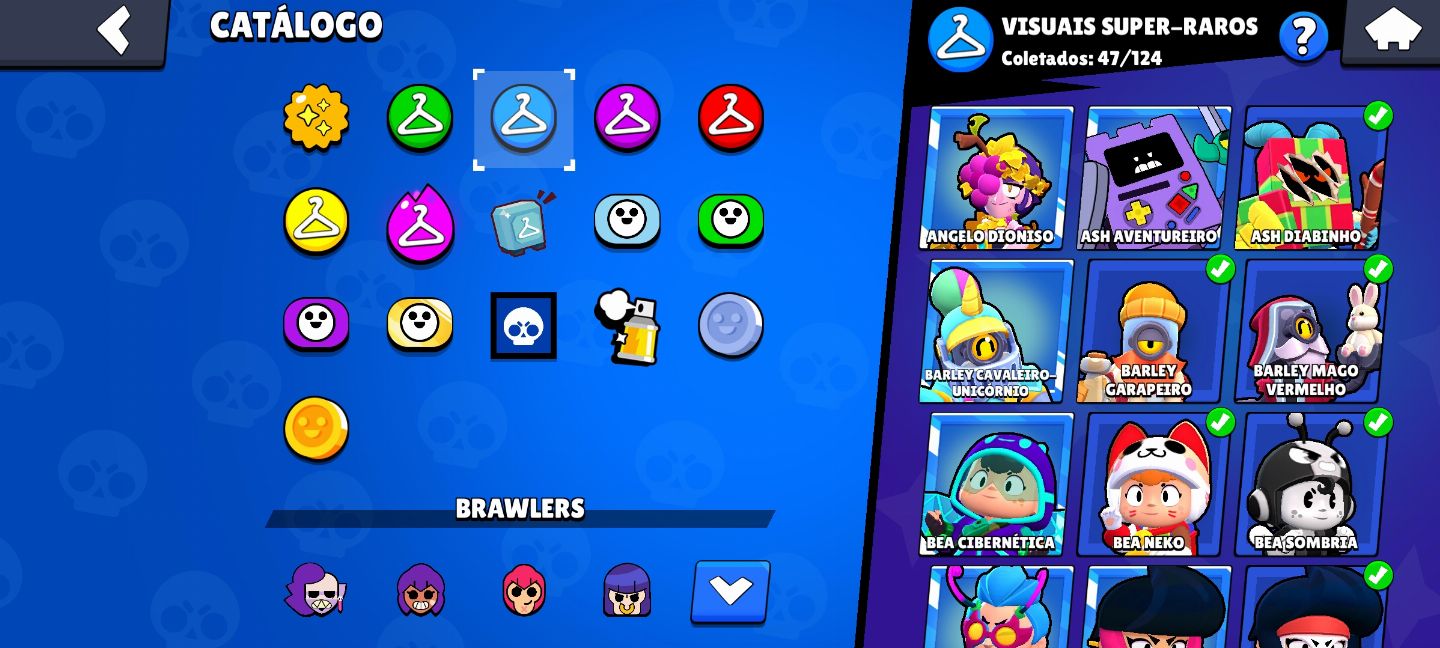 [40 HIPERCARGAS!] 174 SKINS + 76 BRAWLERS + 36.821 BLINGS - BRAWL STARS + BARATO
