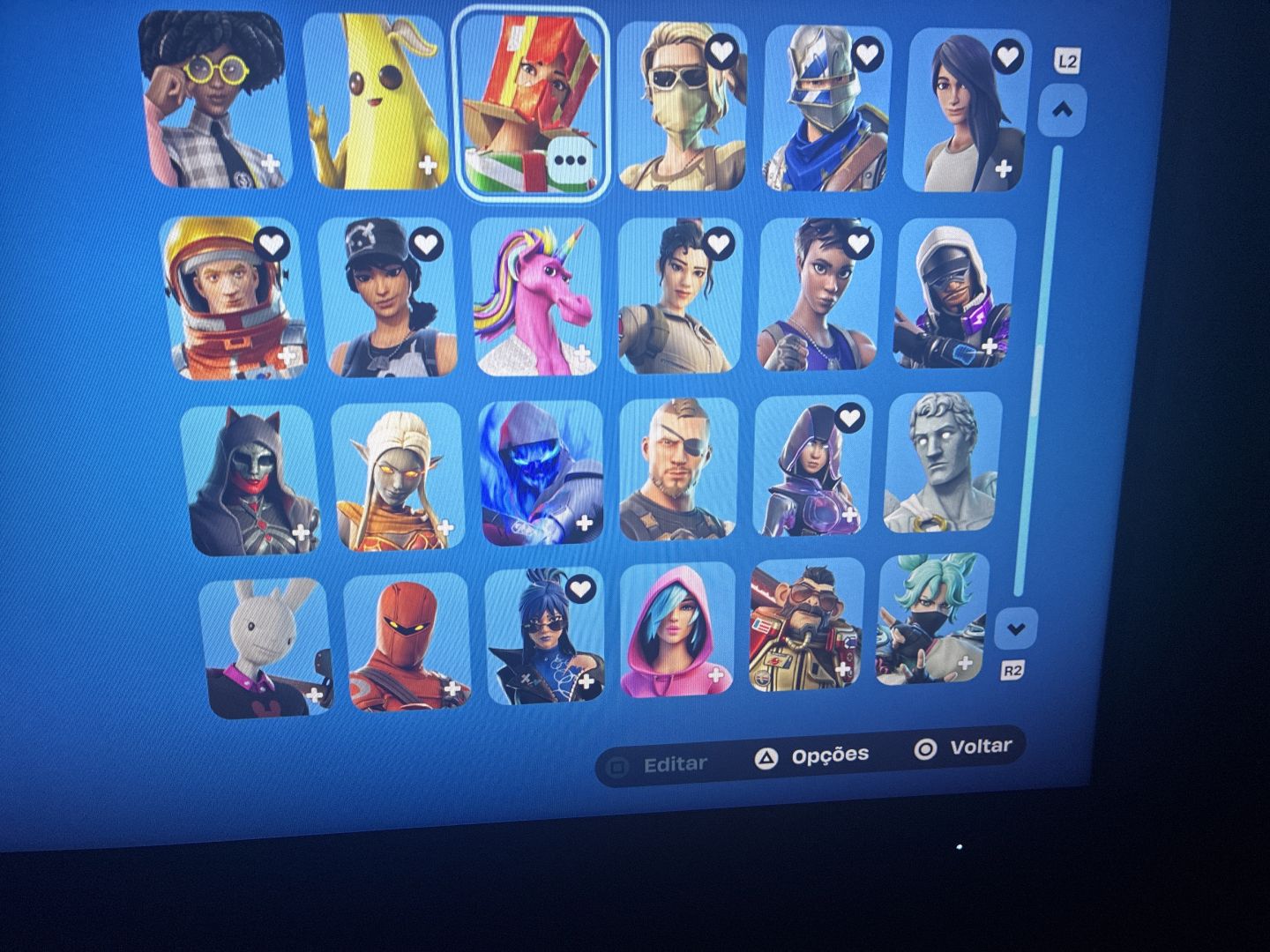 Conta FORNITE, Temporada 2 + minty + glow + leviatã + 212 skins e 234 picaretas