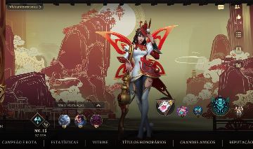 Conta Lol: Wild Rift Chalenger com 129 skins