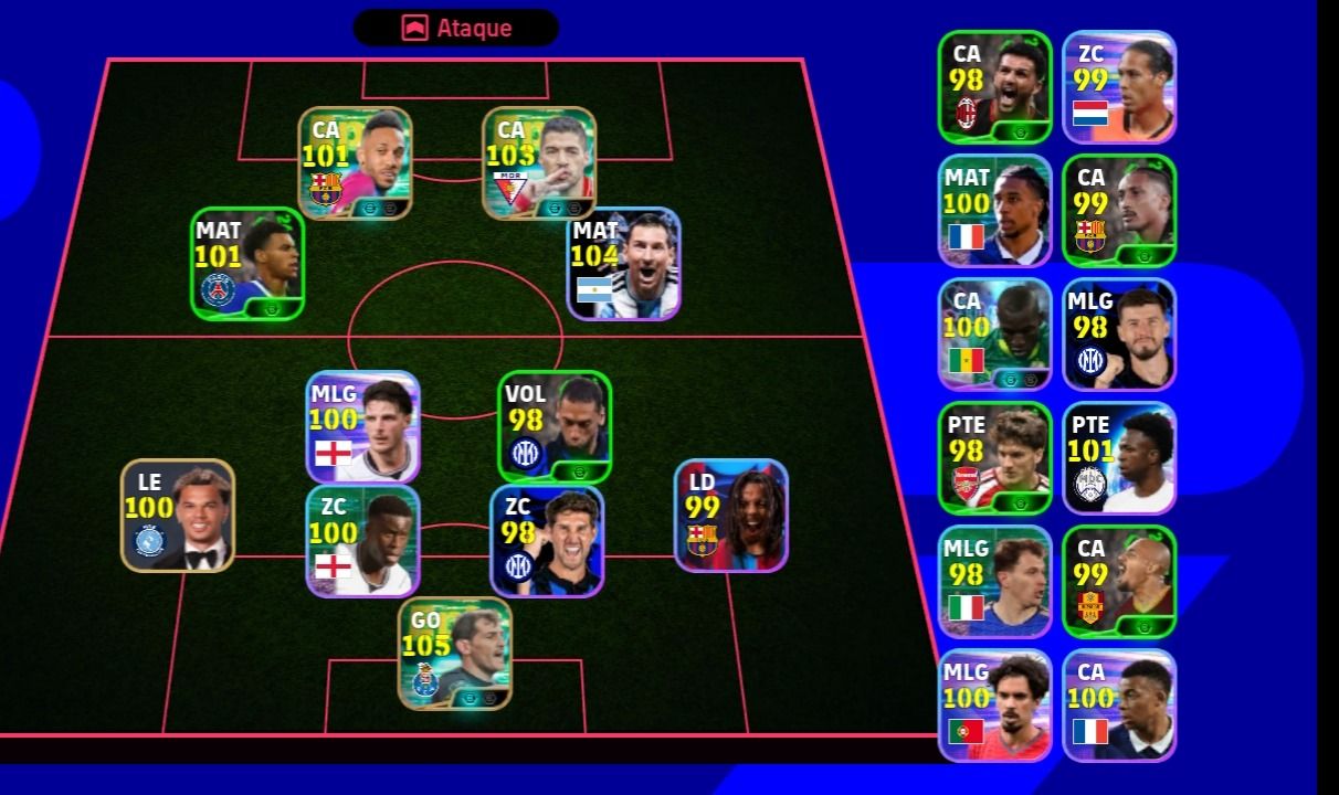 Conta de efootball pra quem esta começando ou veterano