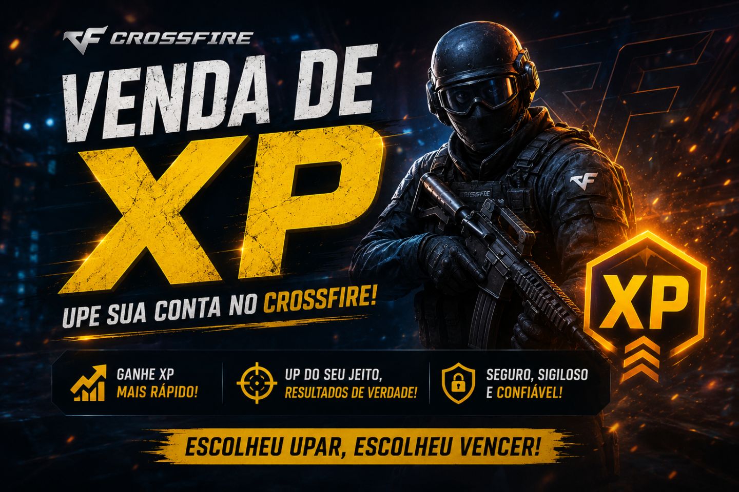 FARM DE XP - ESCOLHA A QUANTIDADE QUE VOCE DESEJA - CROSSFIRE
