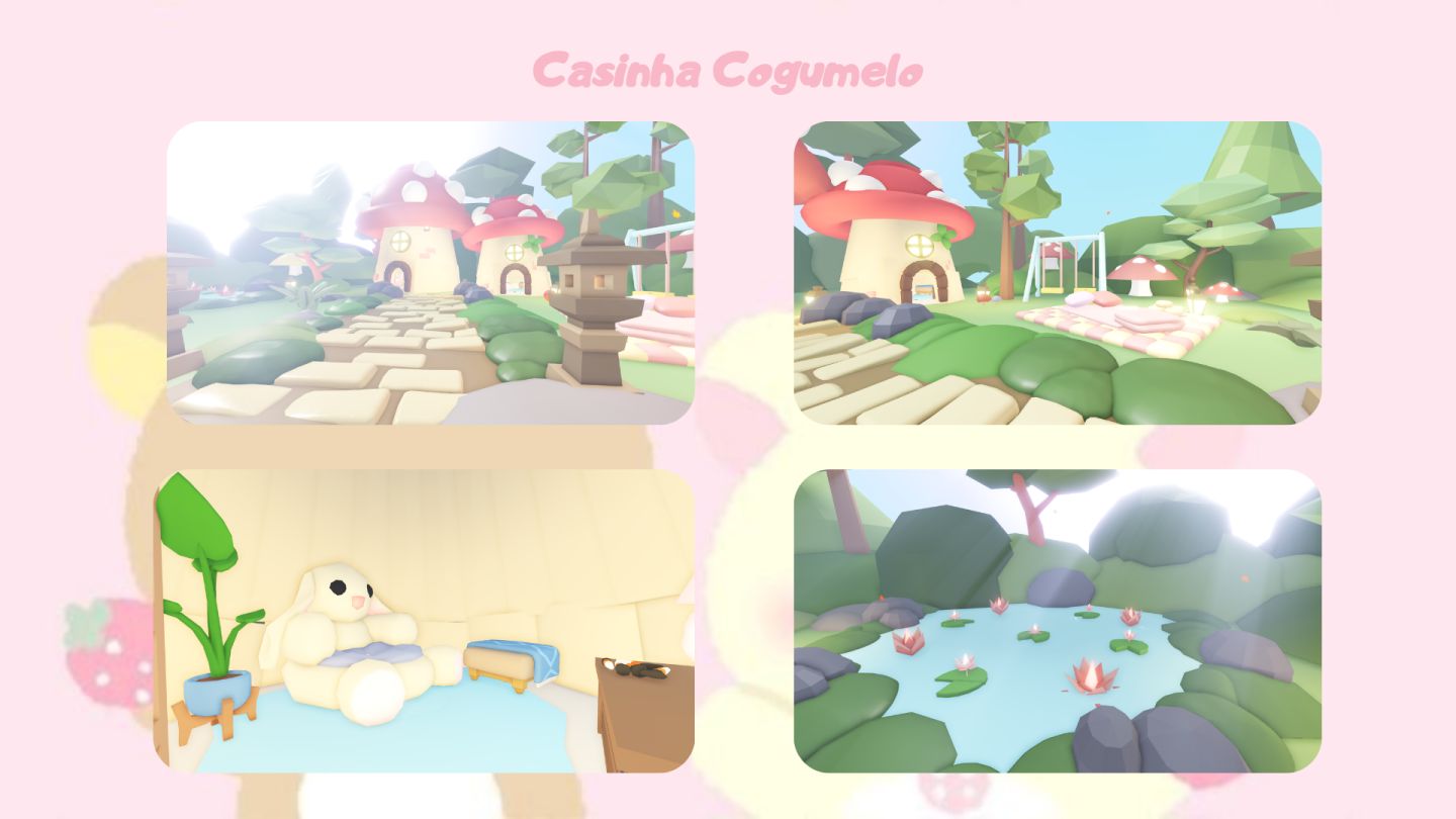 ADOPT ME | CASINHAS ATUALIZADAS E FOFAS (ESTOQUE ATUALIZADO!! )