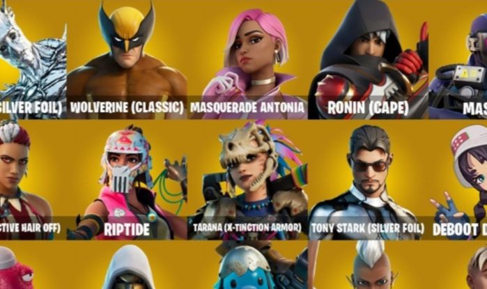 FORTNITE 55 SKINS FULL ACESSO com THOR, WOLVERINE, GROO e Tennifer Walters
