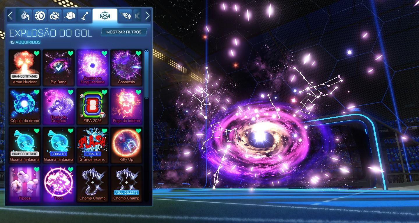 Conta Rocket League | FENNEC PRETO+ ARMA NUCLEAR BT+ DEUS DO FOGO | ENTREGA AUTO