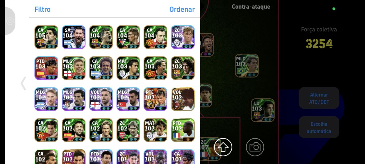 Conta efotball mobile 1 divisão