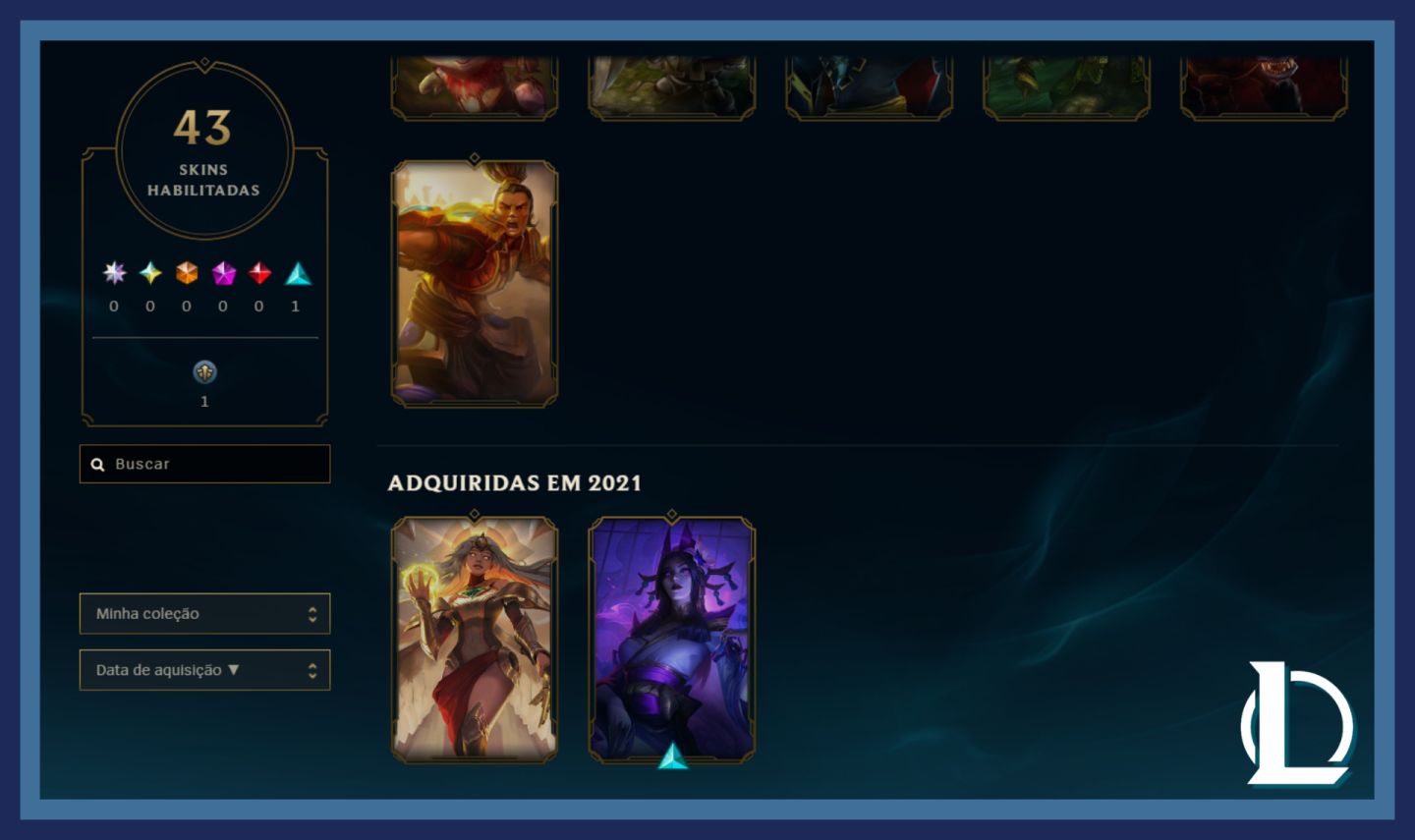 Conta com 2 Skins - Lvl 35 Pronta para Ranked!!!