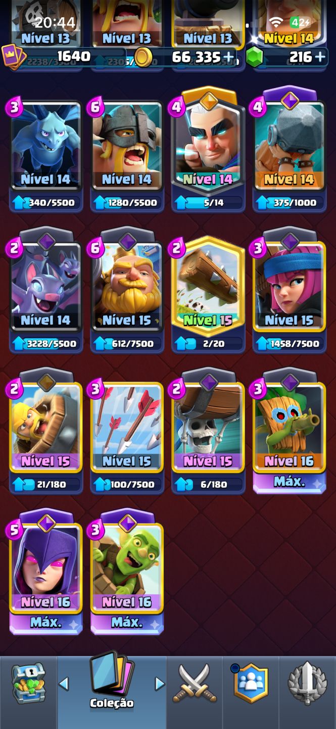 CONTA CLASH ROYALE, 12k de trofeu, arena 28, muito boa