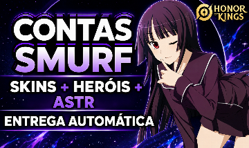 CONTA SMURF - HONOR OF KINGS [ Promoção ]