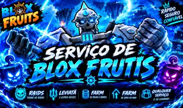 SERVIÇOS DE BLOX FRUITS | RÁPIDO SEGURO CONFIÁVEL
