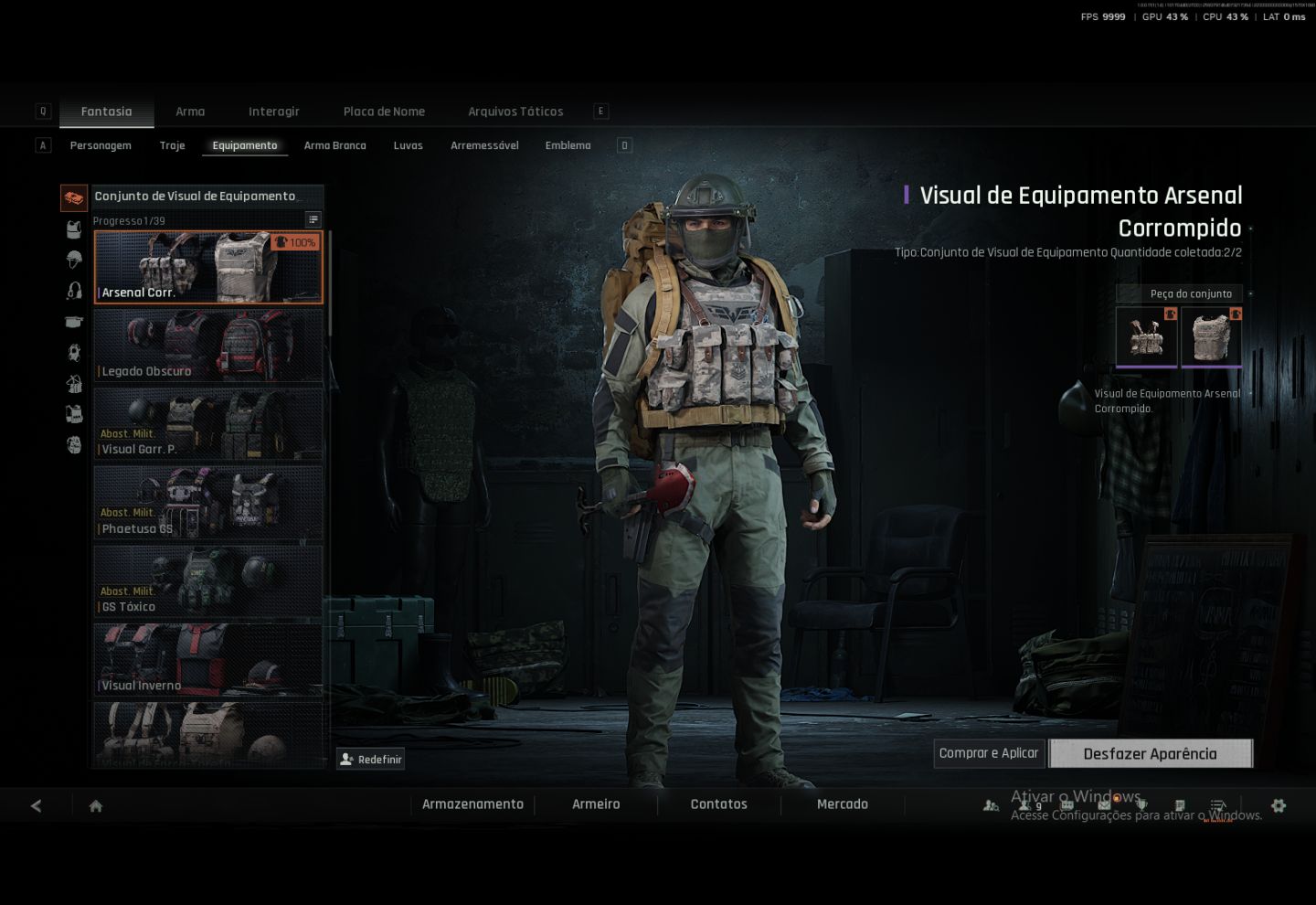 CONTA ARENA BREAKOUT LEVEL 30 + 156M STASH + SKINS + FULL INVENTARIO+2,3K MOEDAS