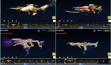 CONTA BLOOD STRIKE COM 17 SKINS ETERNAS + COLABS RARAS