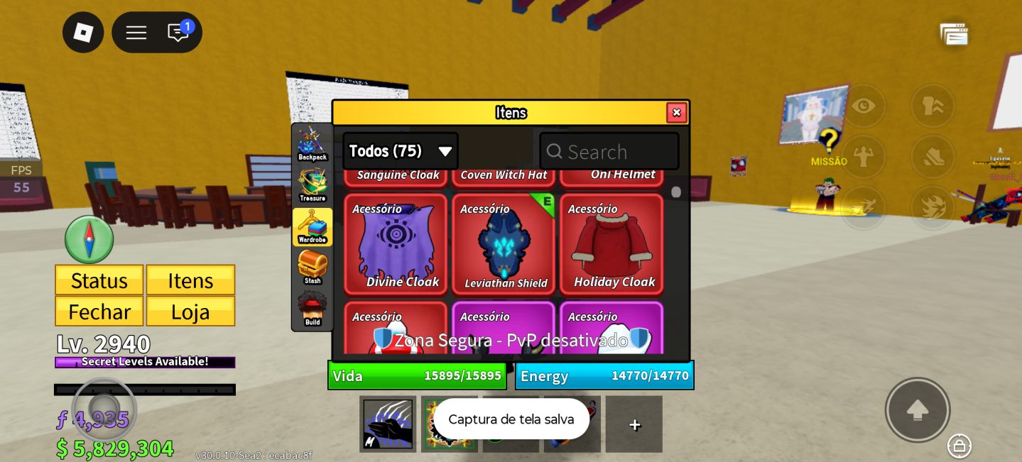 CONTA RARA E GEMADA BLOX FRUITS - DRAGON PERM - KITSUNE PERM- GAS PERM