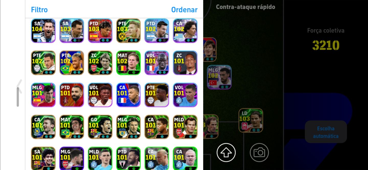 Conta efootball boa pra divisão!
