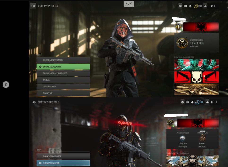 CONTA CALL OF DUTY MW2 LEVEL 300 + BLACKCELL MELHOR PREÇO MERCADO