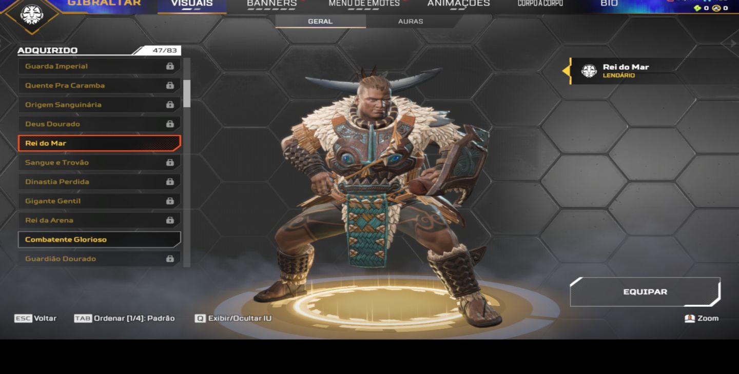 CONTA APEX LEGENDS