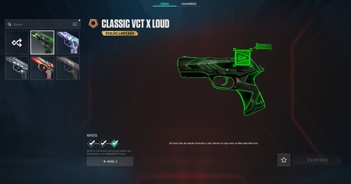 Conta Valorant com muitas skins (Pack Kuronami 1)