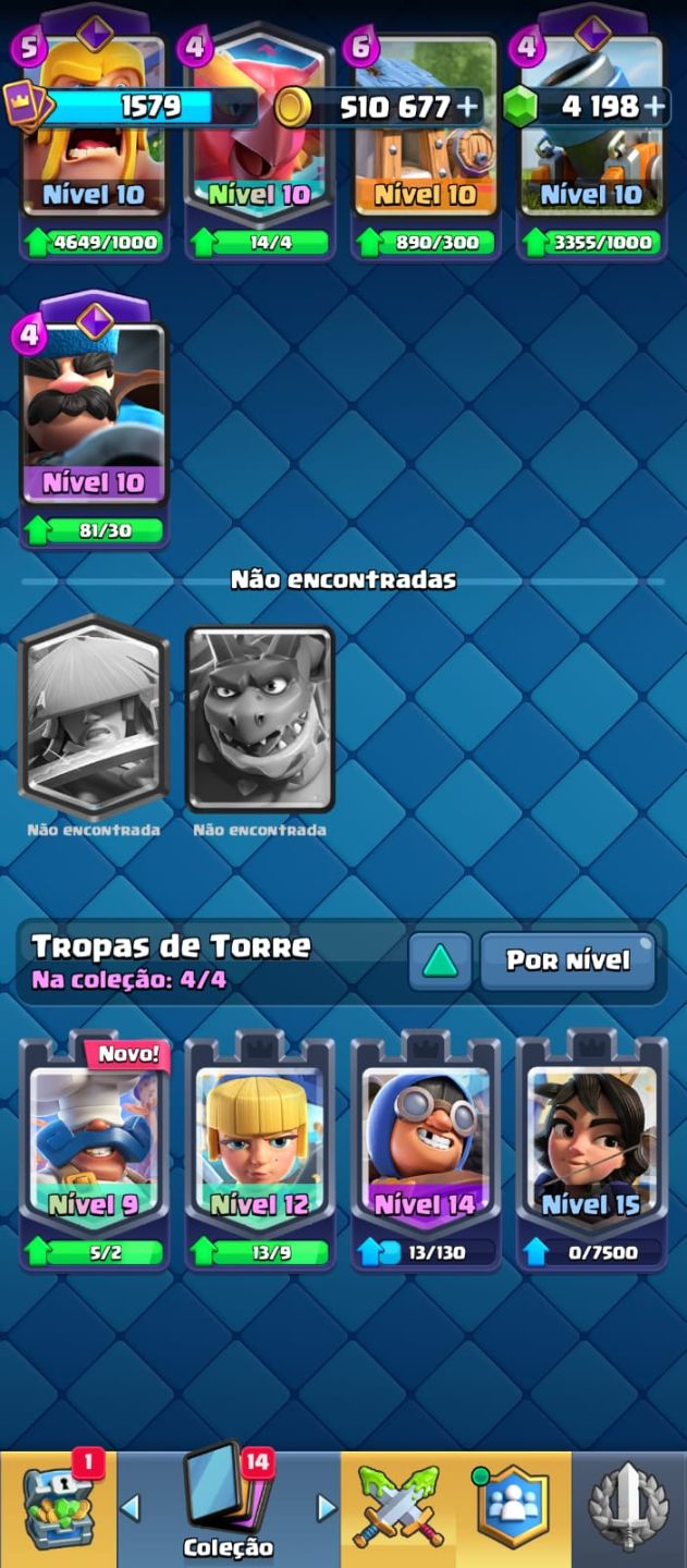CONTA DE CLASH ROYALE RARA E ANTIGA | EMBLEMA DE 6ANOS