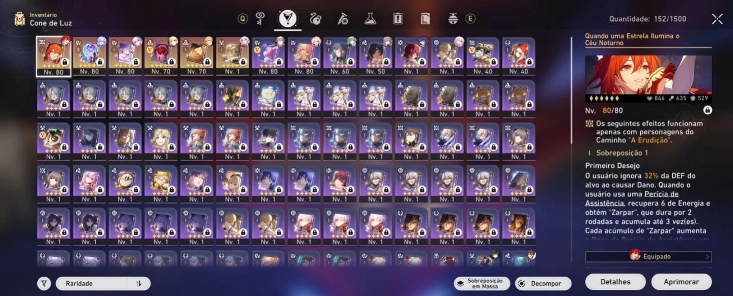 Conta Mid/Endgame com Evernight E2s1, Himeko E2s1 e Robin E1