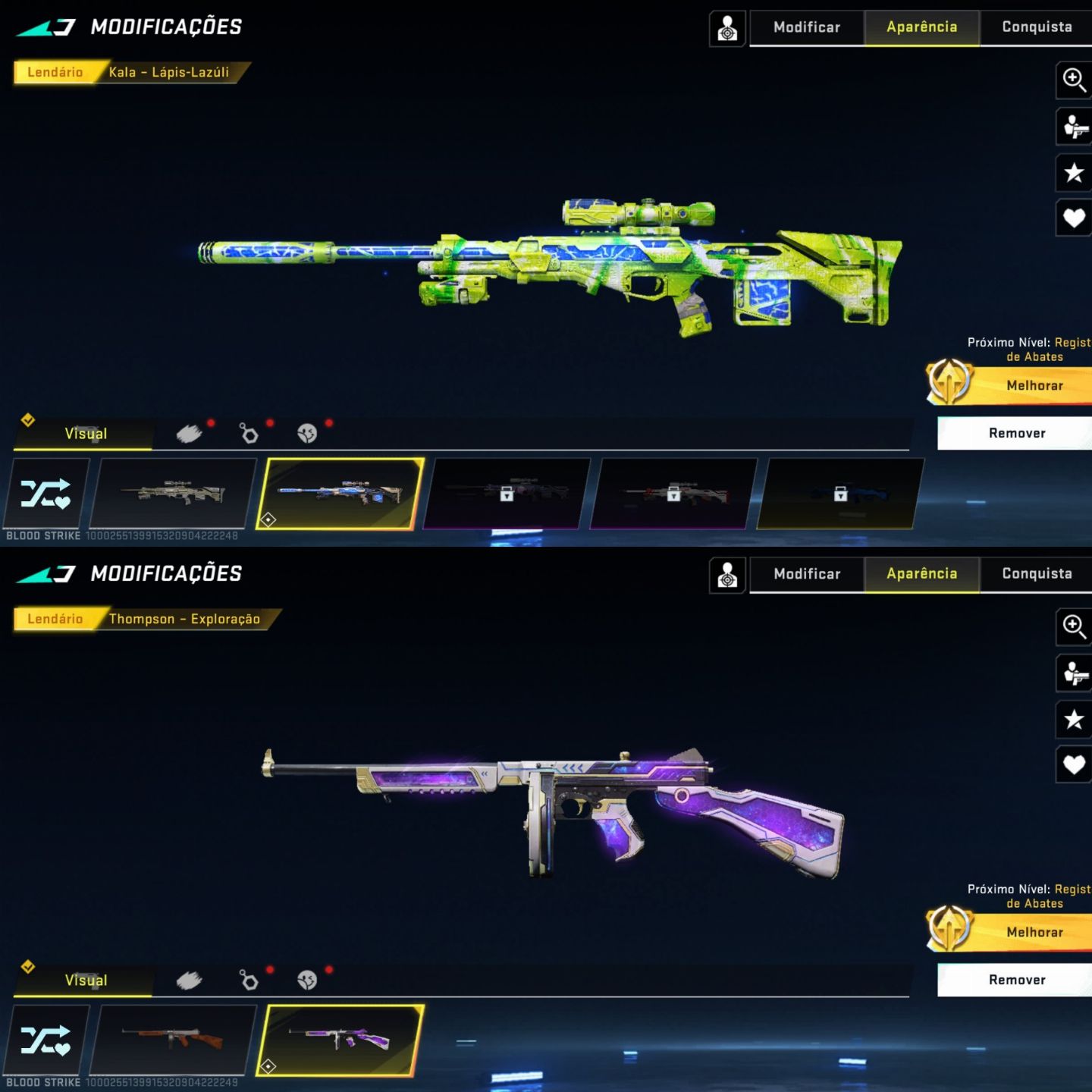 CONTA BLOOD STRIKE TOPZERAA COM MUITAS SKINS FULL ACESSO