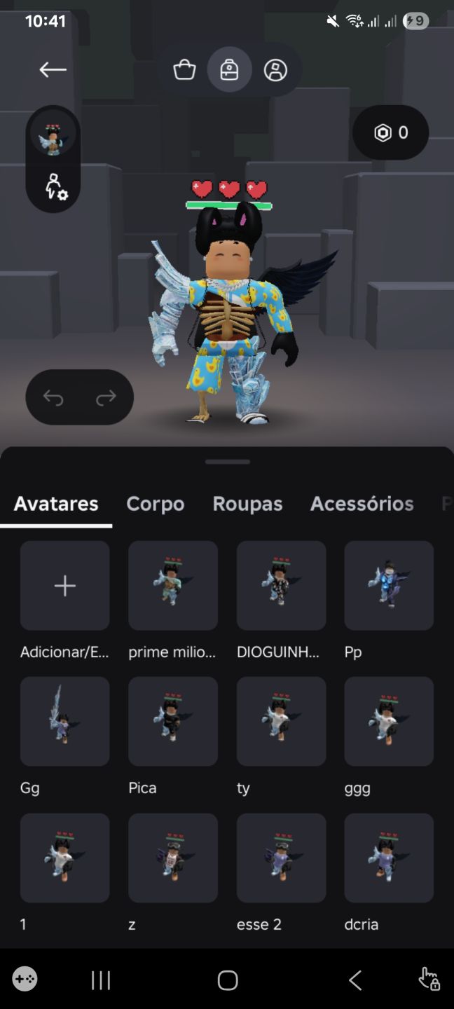 Conta de roblox com Muitos robux gastos