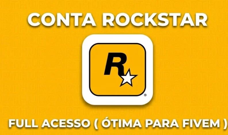 CONTA ROCKSTAR 2FA | EXCLUSIVA FIVEM (GTA RP)