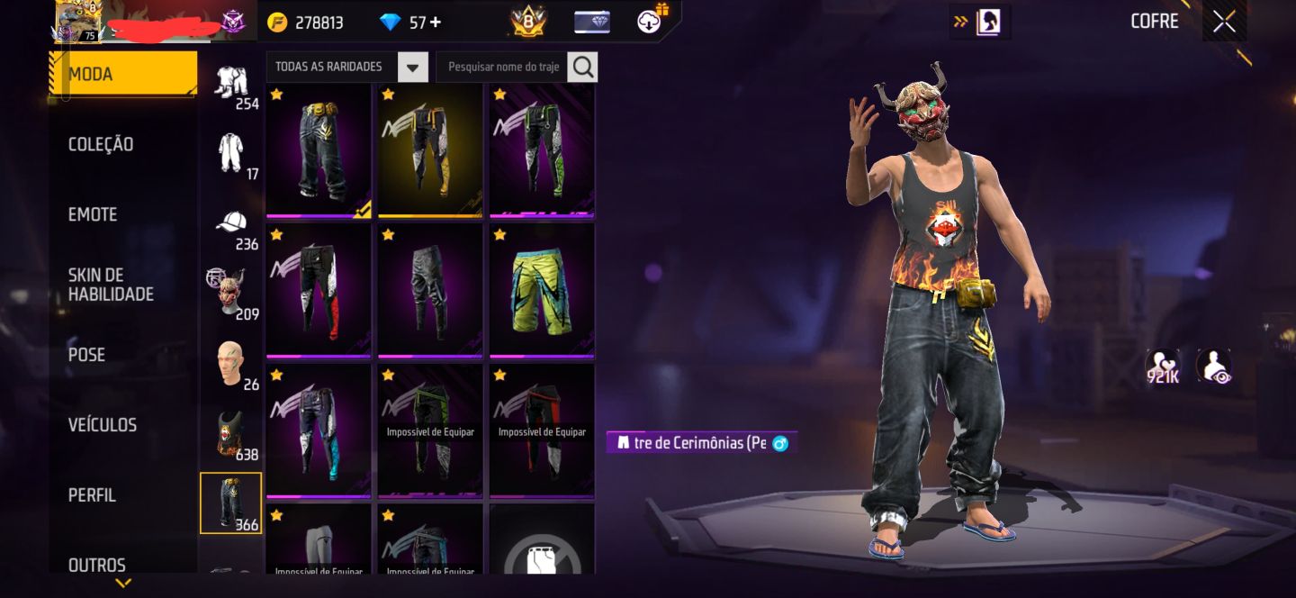 Mestres antigos free fire