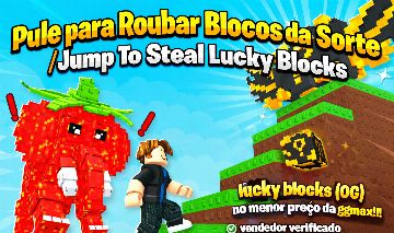 Pule para Roubar Blocos da Sorte / Jump To Steal Lucky Blocks OG
