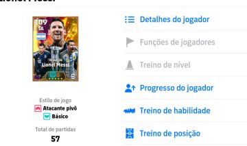 Conta Efootball - Messi blitz, Messi copa, cr7 copa e muito mais.