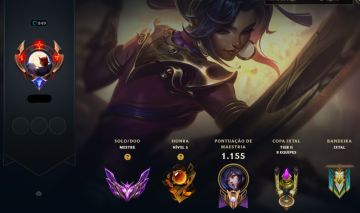 Conta Lol master