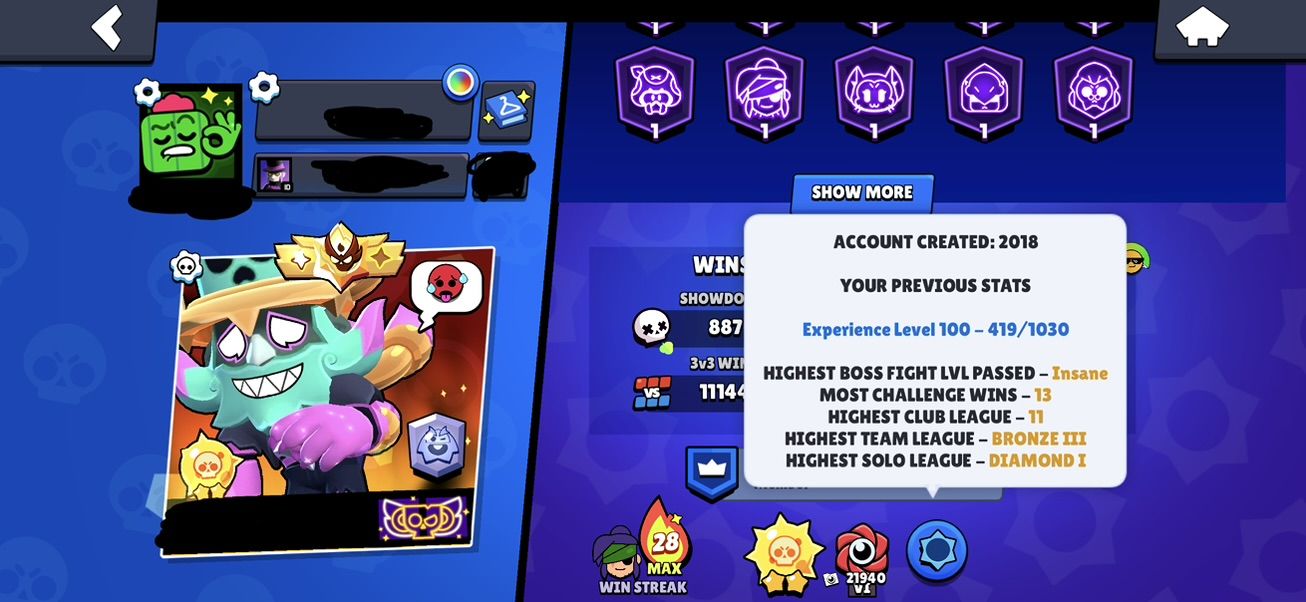 CONTA OG 2018 | 567 SKINS | 104/105 BRAW | 50K TROFEUS | 103 HYPERS | SOLAR II