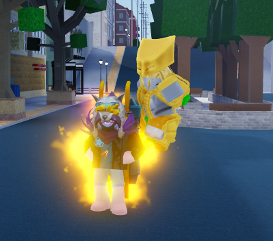 Yba - Tw Waifu v2 base - skin de raridade epica de the world base