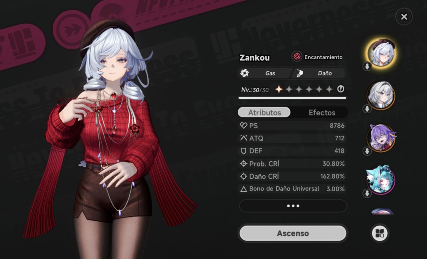 Nanally+Zankou+ skins+fadia+2 seletores de rank SSS