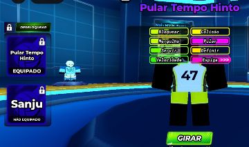 CONTA COM SANJU TSH AKARI OG LVL 118 NO VOLLEYBALL LEGENDS