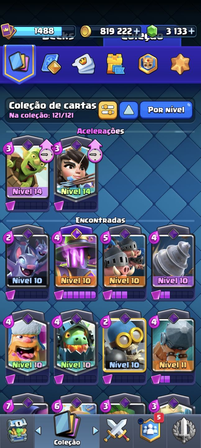 Brawl Stars + Clash of Clans + Clash Royale Os 3 jogos na mesma conta!