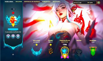 IRELIA CRIADORA LENDÁRIA + [ PLATINA COM MMR ALTÍSSIMO ] + [ SKIN JINX T1 ]