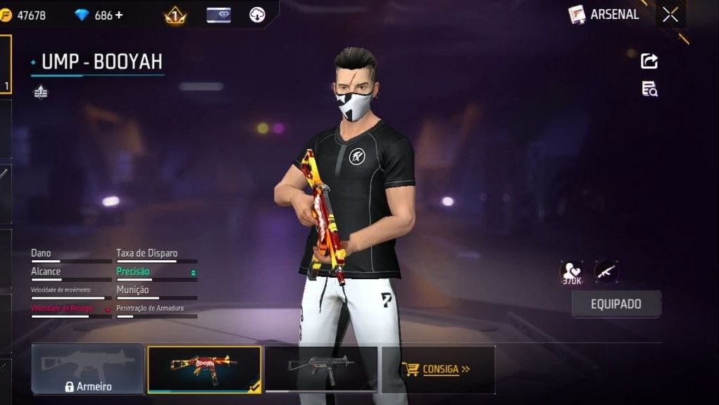 CONTA FREE FIRE LVL 15 MESTRE BR| TUNG TUNG|HYPE VISU|CAMISA FLUXO E 686 DIMAS