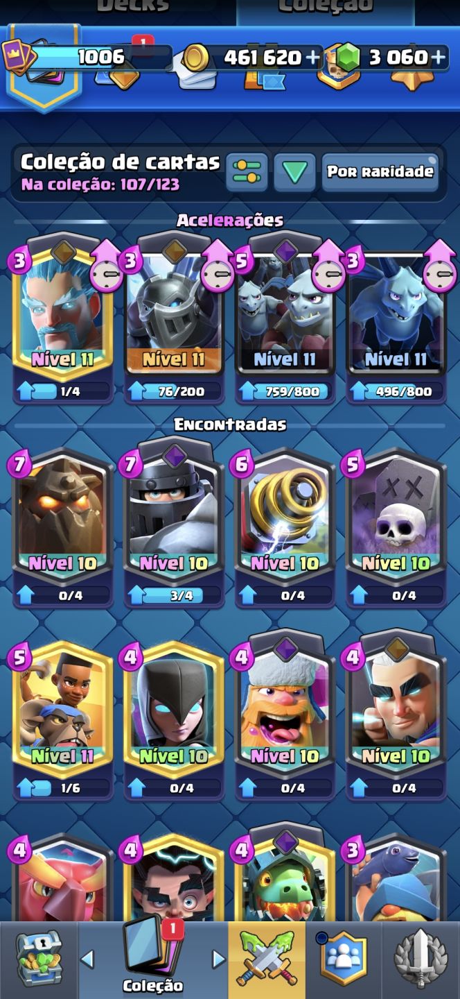CONTA DE BRAWL STARS, CLASH ROYALE E CLASH OF CLANS COM SKIN RARAS