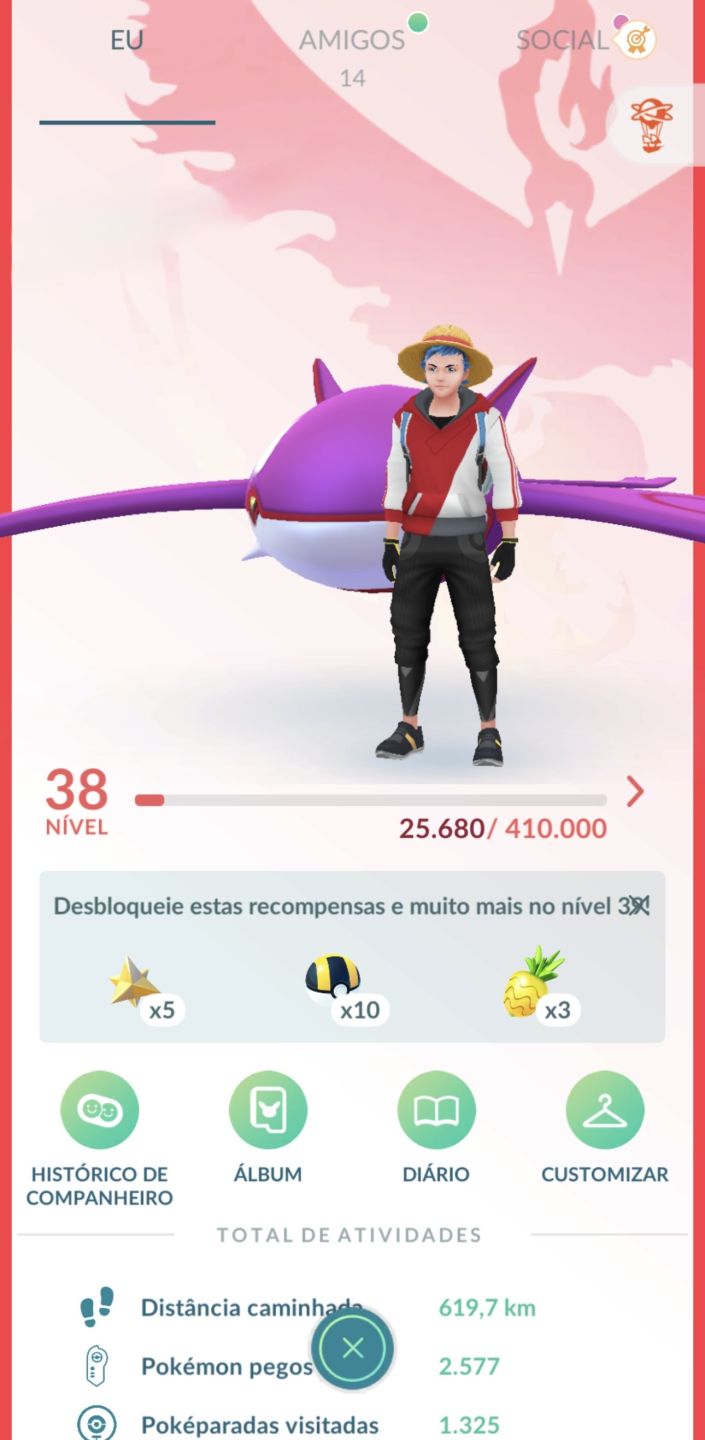 Conta pokemon Go RARA COM KYOGRE SHINY