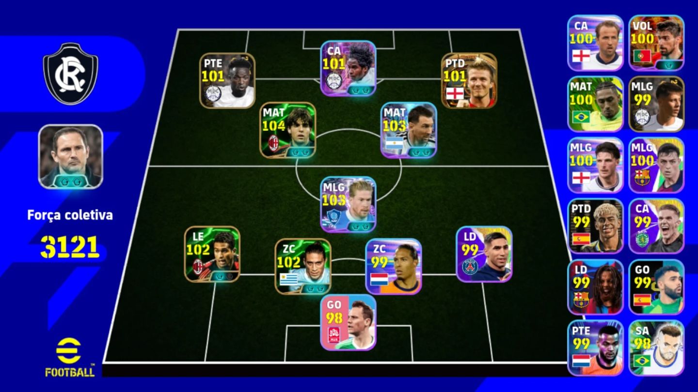 Contas de Efootball
