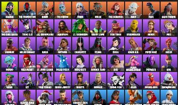 CONTA FORTNITE - 66 SKINS FULL | PODE ALTERAR E-MAIL | Kor, Carnage, Torin