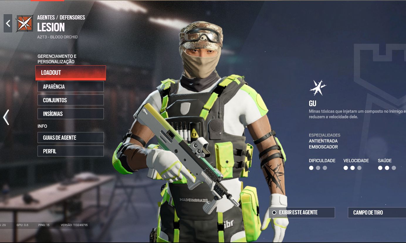 CONTA R6 , EX CHAMPION , KD 1.4 LIFETIME COM MUITA SKIN TRYHARD