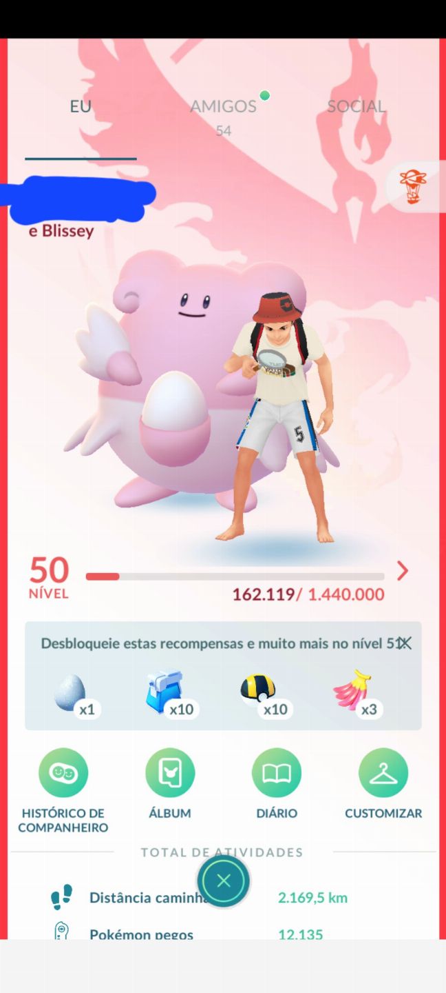 CONTA POKEMON GO ANTIGA