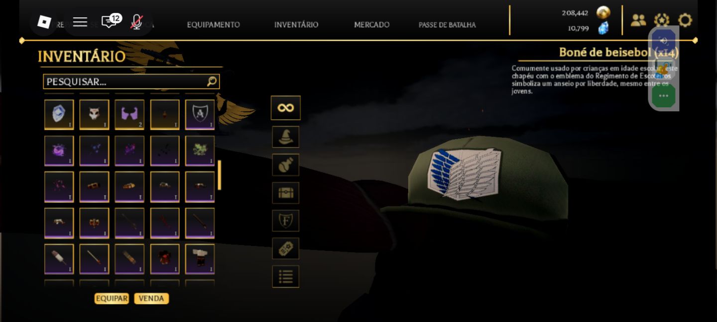 Cosmetic attack on Titan revolution
