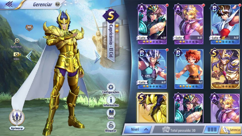 CONTAS REROLL !!! SERVIDOR NOVO (151)- Saint Seiya Awakening