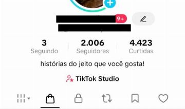 CONTA DO TIKTOK COM SHOP ATIVO +2K SEGUIDORES (ENGAJAMENTO REAL)