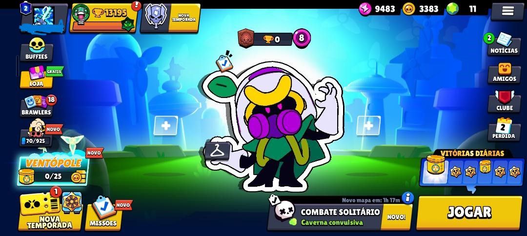 CONTA DE BRAWL STARS(PREÇO NEGOCIAVEL)