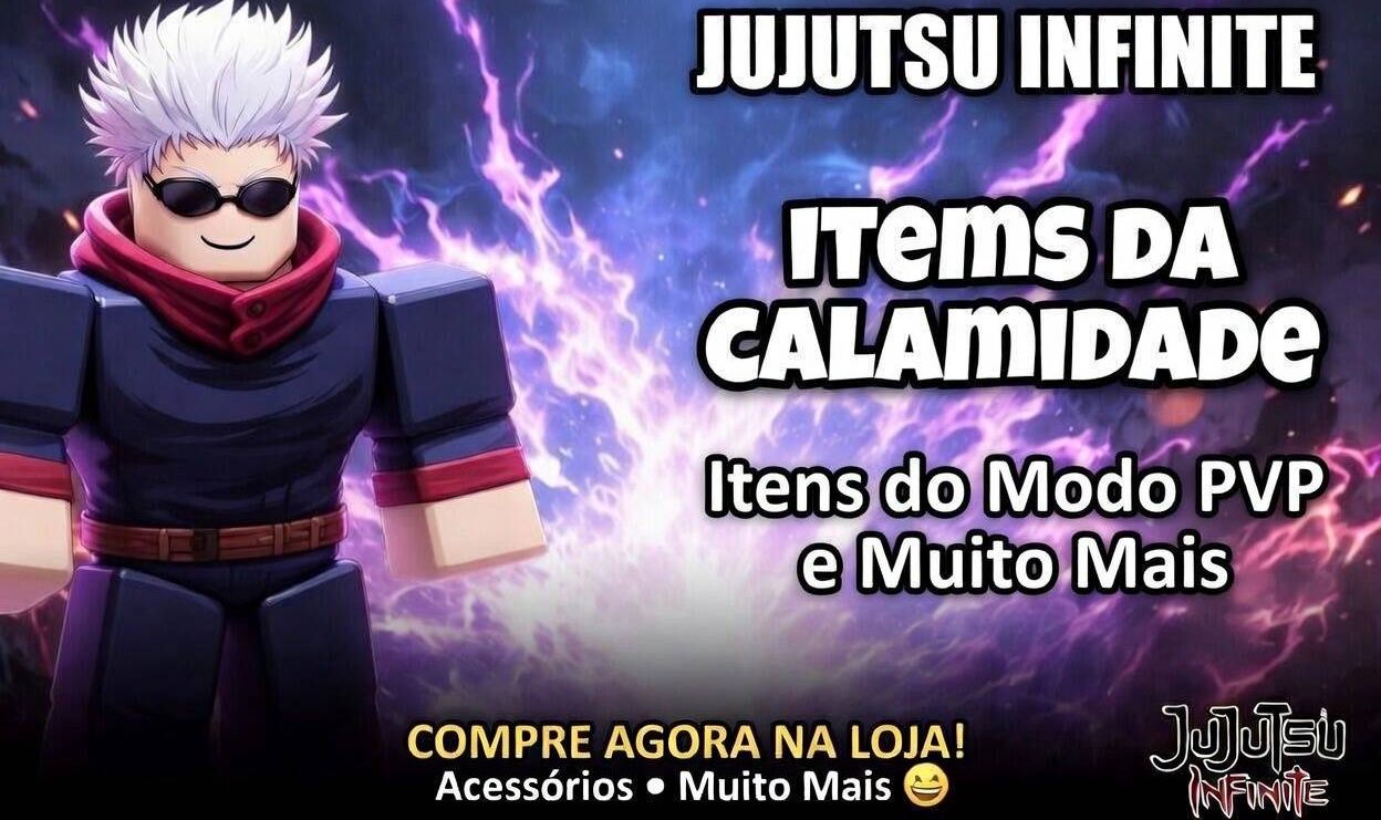 Jujutsu Infinite - OS MELHORES ITEMS DA CALAMIDADE! Itens do Modo PVE e mais!